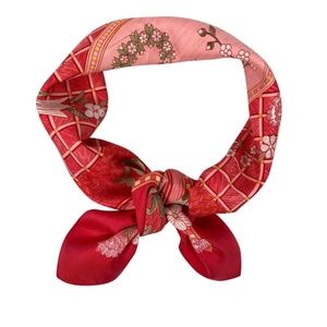 Hermes Silk Scarf "jeux de paille